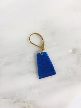 Load image into Gallery viewer, Mat Earrings- Royal Blue