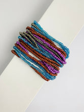 Load image into Gallery viewer, Bolenat Beaded Cuff Bracelet Thin