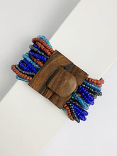 Load image into Gallery viewer, Bolenat Beaded Cuff Bracelet Thin