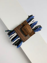 Load image into Gallery viewer, Bolenat Beaded Cuff Bracelet Thin