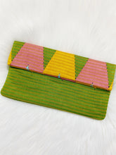 Load image into Gallery viewer, Textile Woven Simple Clutch