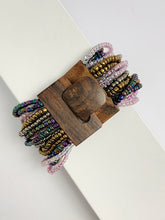 Load image into Gallery viewer, Bolenat Beaded Cuff Bracelet Thin