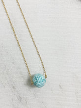 Load image into Gallery viewer, Musubidama Single Knot Necklace