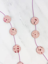 Load image into Gallery viewer, Nora Leather Disco Necklace