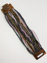 Load image into Gallery viewer, Bolenat Beaded Cuff Bracelet Thin