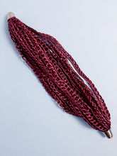 Load image into Gallery viewer, Vegan Silk Chain Bracelet