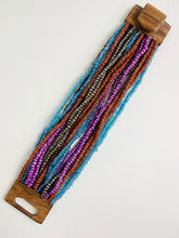 Load image into Gallery viewer, Bolenat Beaded Cuff Bracelet Thin