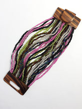 Load image into Gallery viewer, Bolenat Beaded Cuff Bracelet