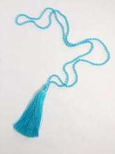Load image into Gallery viewer, Bolenat Crystal Tassel Necklace