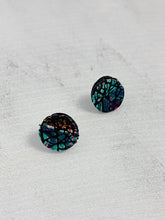 Load image into Gallery viewer, Leather Stud Earrings