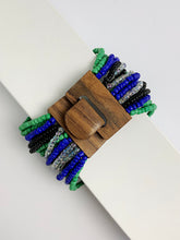 Load image into Gallery viewer, Bolenat Beaded Cuff Bracelet Thin