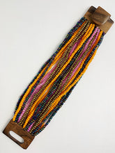 Load image into Gallery viewer, Bolenat Beaded Cuff Bracelet Thin