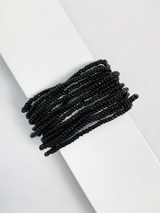 Bolenat Beaded Cuff Bracelet Thin