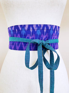 Upcycled Obi Wrap Belt