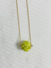 Load image into Gallery viewer, Musubidama Single Knot Necklace