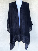 Load image into Gallery viewer, Vegan Silk and Mohair Poncho | Multiple Colors