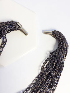 Vegan Silk Chain Necklace