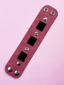 Zoe Leather Cuff Bracelet
